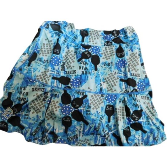 Pickleball Bella Size L Large (3) Pickleball Print  Skort - Picture 2 of 2